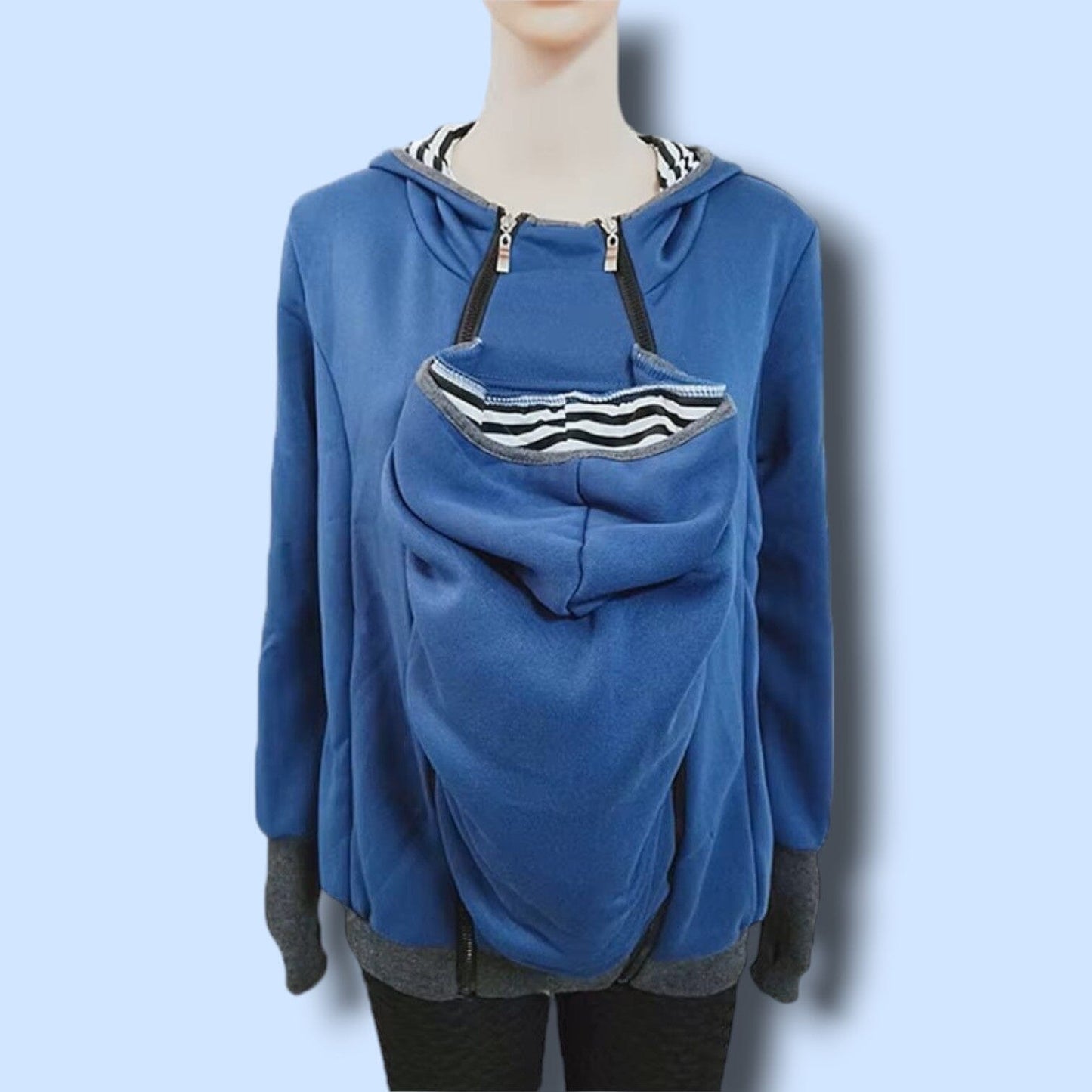 Manteau Maternité - NestHoodie™ - Bleu - Carrefour bébé maman