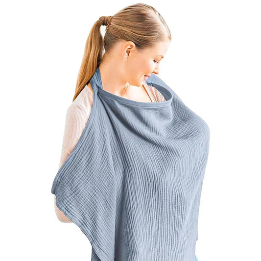Cape d'allaitement - BreastfeedingCover™ - Bleu Ciel - Carrefour bébé maman