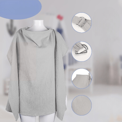 Cape d'allaitement - BreastfeedingCover™ - Gris - Carrefour bébé maman