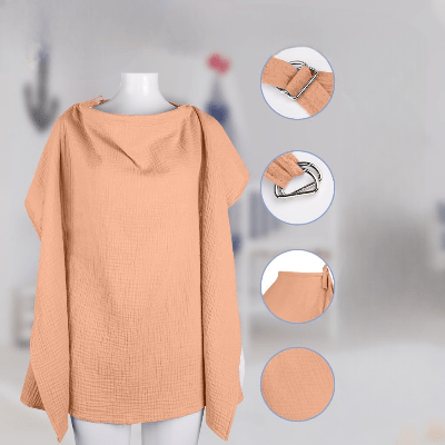 Cape d'allaitement - BreastfeedingCover™ - Peche - Carrefour bébé maman