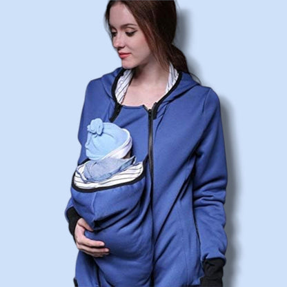 Manteau Maternité - NestHoodie™ - Bleu - Carrefour bébé maman