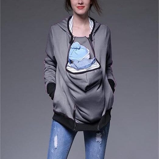 Manteau Maternité - NestHoodie™ - Gris - Carrefour bébé maman