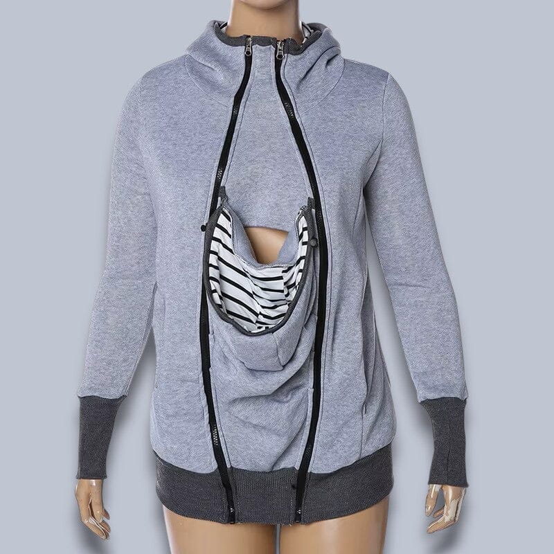Manteau Maternité - NestHoodie™ - Gris - Carrefour bébé maman