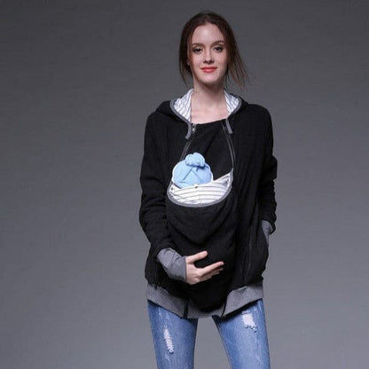 Manteau Maternité - NestHoodie™ - Noir - Carrefour bébé maman