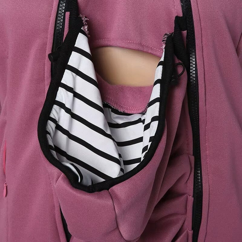 Manteau Maternité - NestHoodie™ - Rose - Carrefour bébé maman