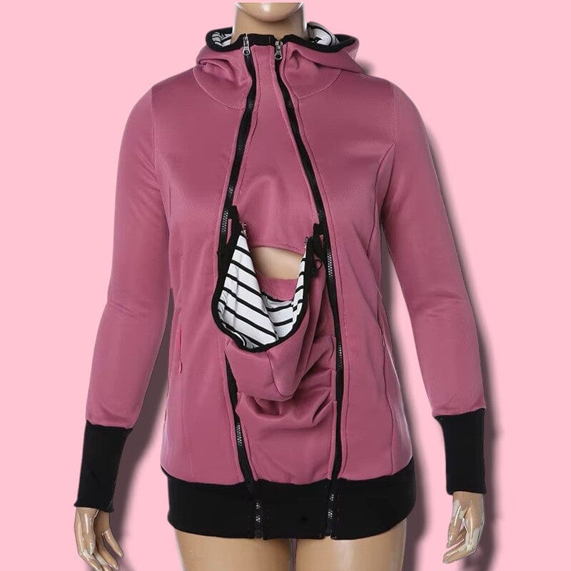 Manteau Maternité - NestHoodie™ - Rose - Carrefour bébé maman