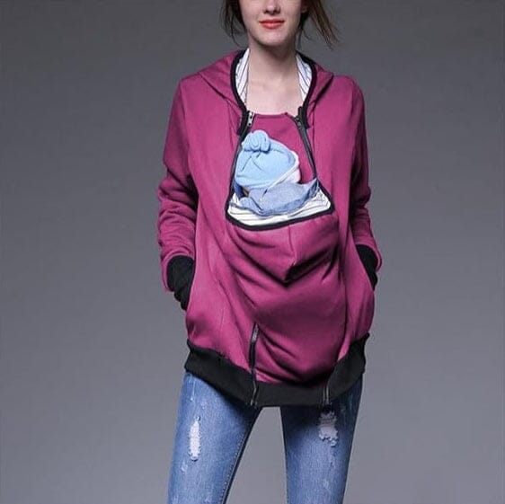 Manteau Maternité - NestHoodie™ - Rose - Carrefour bébé maman